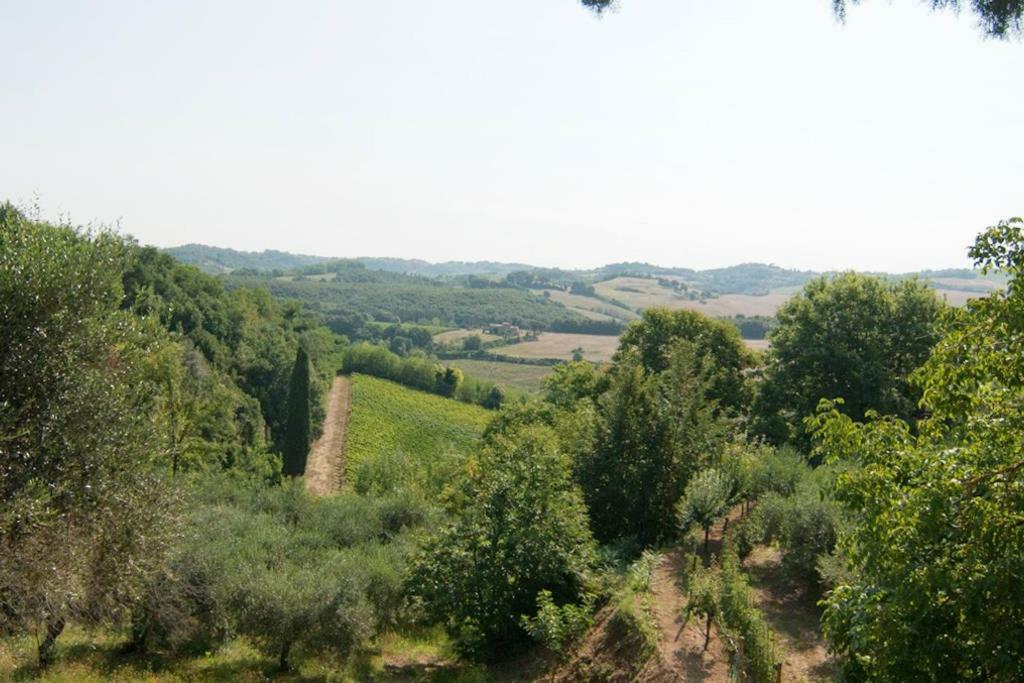 Stunning Country House Overlooking Tuscany Hills Lorenzana Zewnętrze zdjęcie